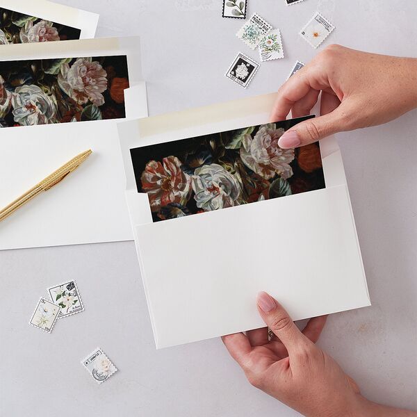 Vintage Classic Photo Envelope Liners Midnight Standard