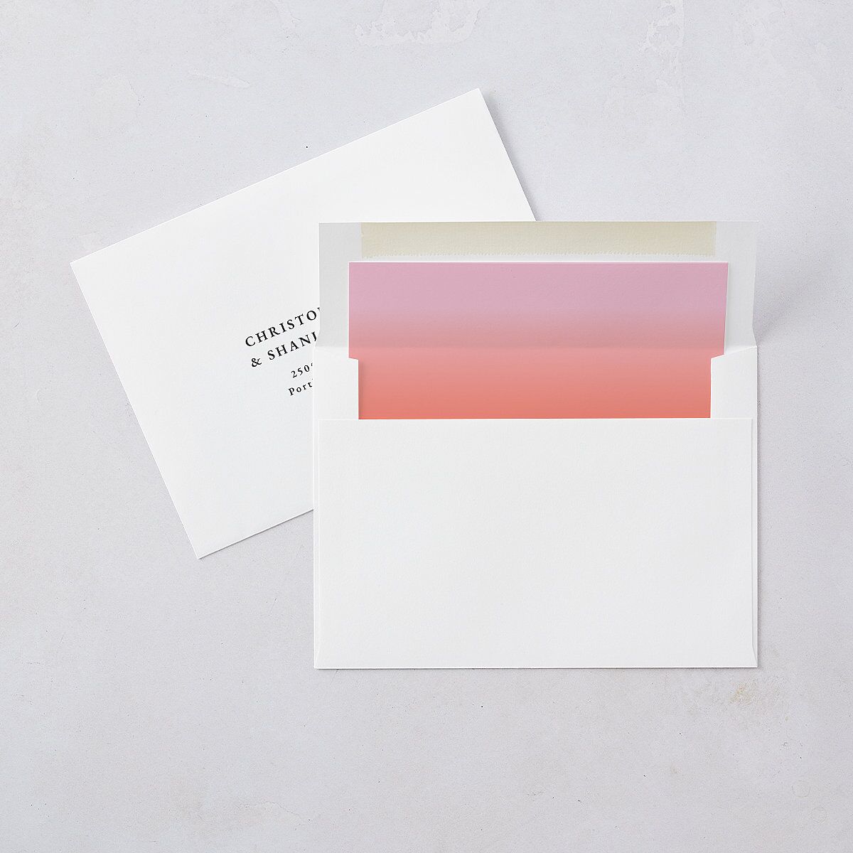 Joyful Arch Envelope Liners — view 1