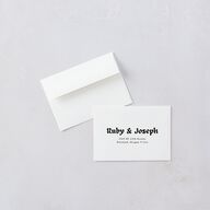 Gothic Fantasy Photo Wedding Response Cards Linen Signature Standard