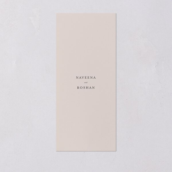 Indian Gilded Adornment Menus Gold Sand Signature