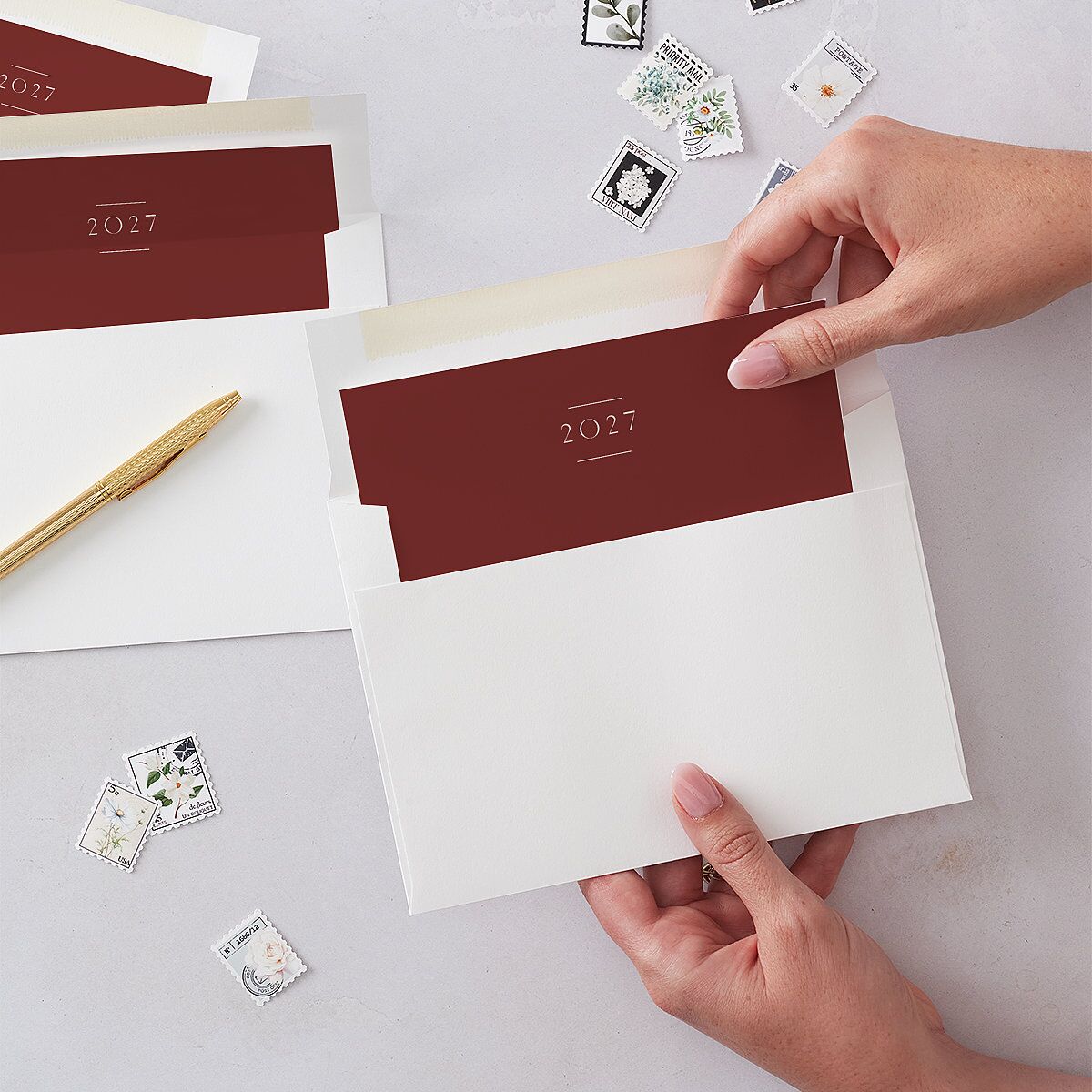 Joyous New Year Envelope Liners — view 2