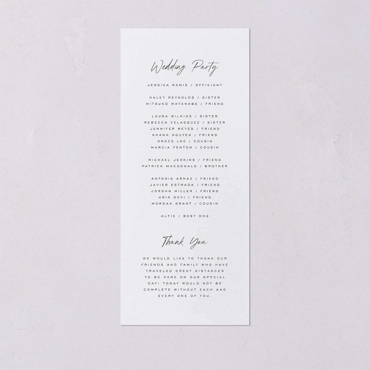 Metallic Edge Wedding Programs Gold Pure White Signature