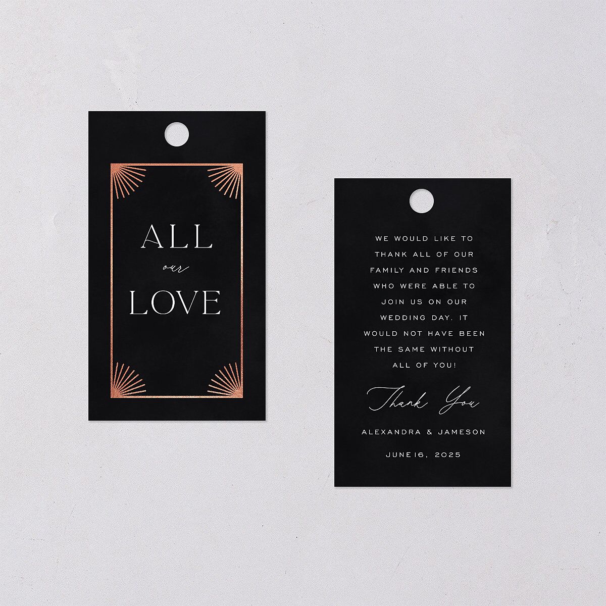 Written In The Stars Favor Gift Tags — view 3