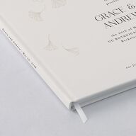 Ginkgo Leaves Guest Books Champagne