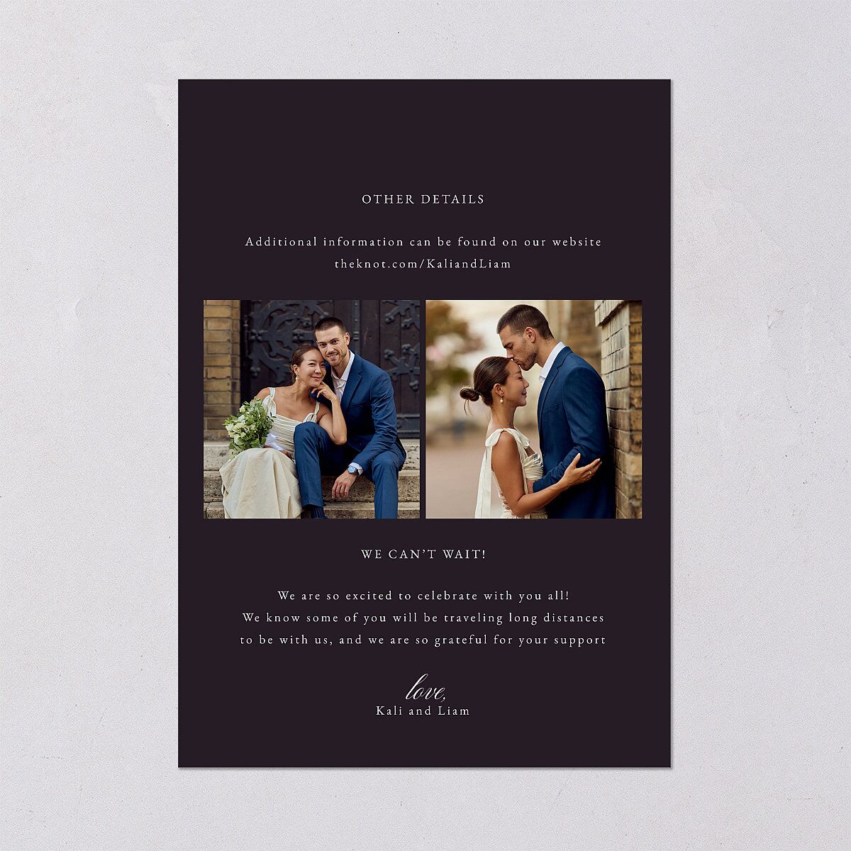 Elegant Fairytale Wisteria Foil Wedding Invitations Gold Regency Signature Blank No Standard