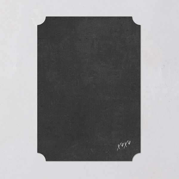 Signatures Save The Date Cards Off-White Signature smooth Blank No