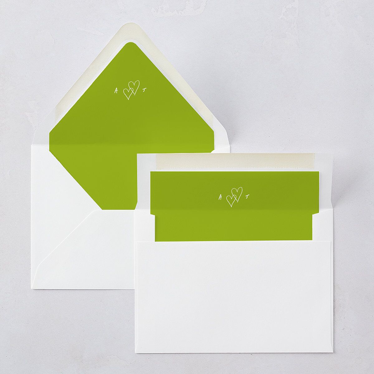 Whimsical Dancing Cocktails Engagement Party Euro Envelope Liners Pear Luxe