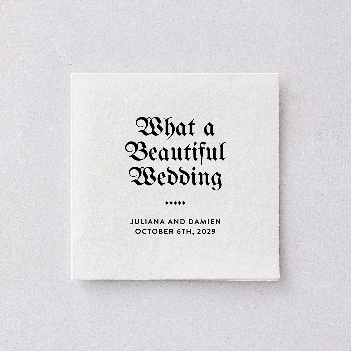 Moody Gothic Rose Cocktail Napkins Midnight Napkin Uncoined