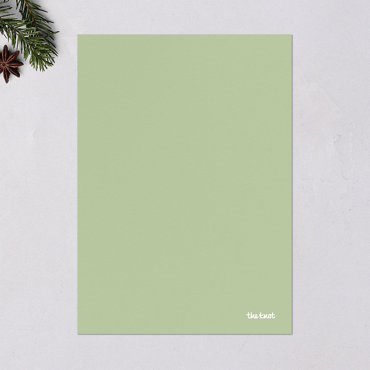 Joyful Arch Holiday Cards Dark Green Signature Blank Standard Portrait