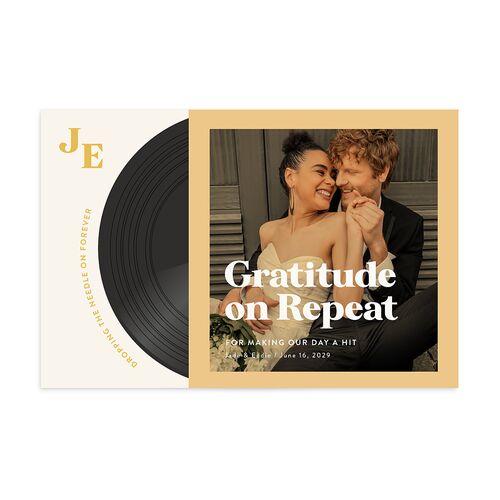 Music Lovers Thank You Postcards Sunflower