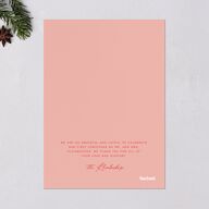 Merrier Year Holiday Cards Scarlet Signature Blank Portrait  Standard