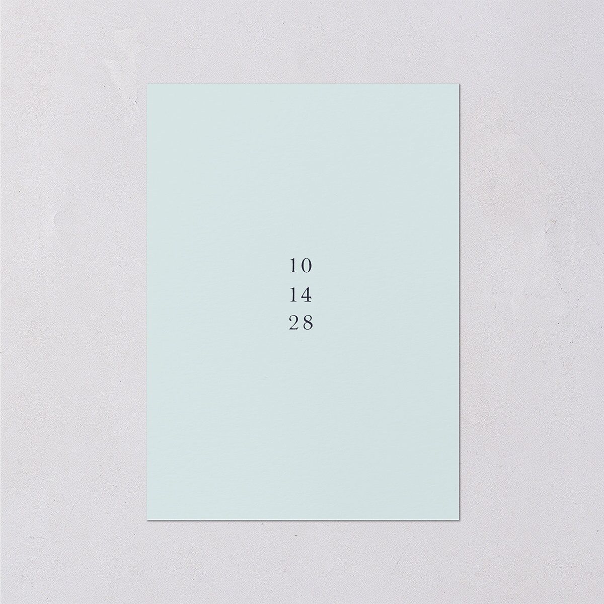 Scenic San Francisco Wedding Response Cards Pale Blue Signature Standard