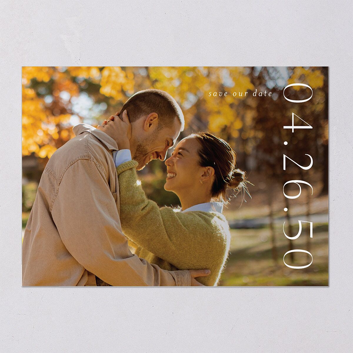 Timeless Elegance Save The Date Cards — view 10