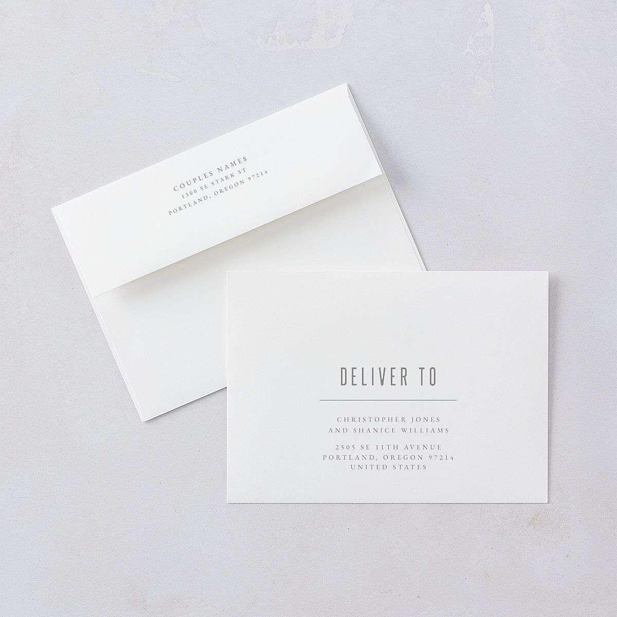 Painted Mountains Save The Date Cards — view 7