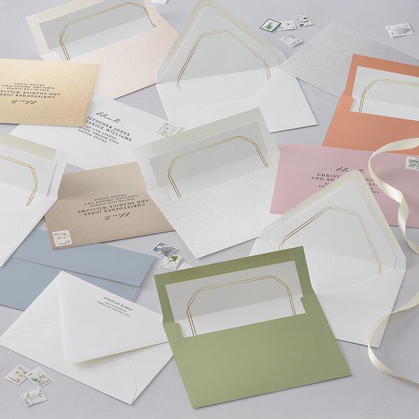 Eucalyptus Frame Save The Date Cards No Foil Pure White Signature smooth Blank No Standard