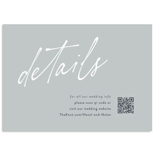 Forever Arch Wedding Enclosure Cards Slate Signature Standard