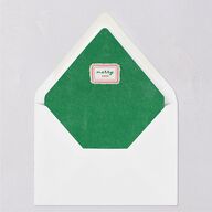 Happiest Hand Drawn Border Euro Envelope Liners Scarlet Luxe