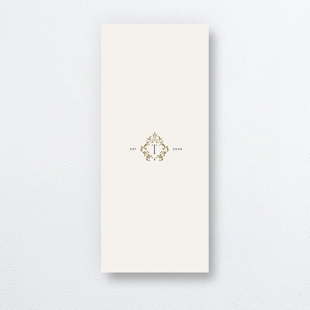Old Money Menus Champagne Signature