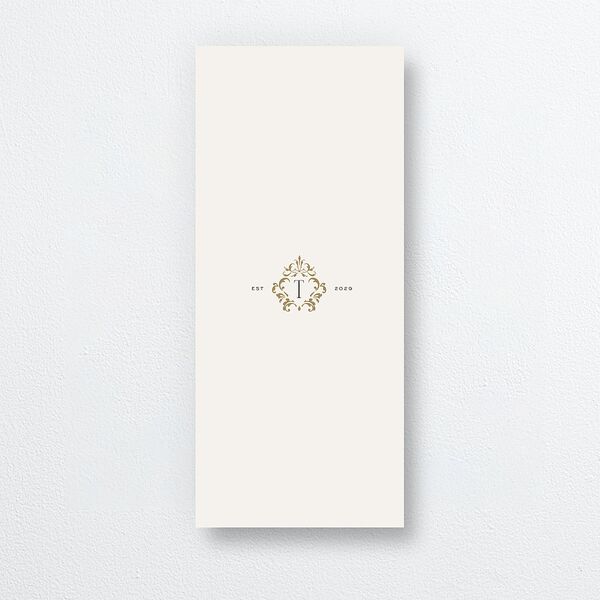 Old Money Menus Champagne Signature