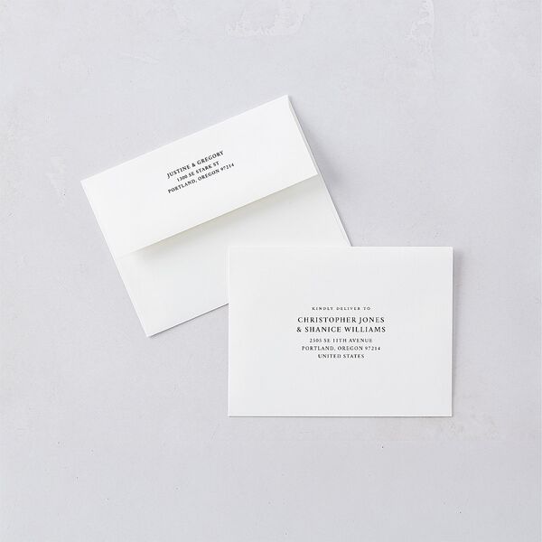 Classic Inset Frame Save The Date Magnets Champagne Magnet Paper