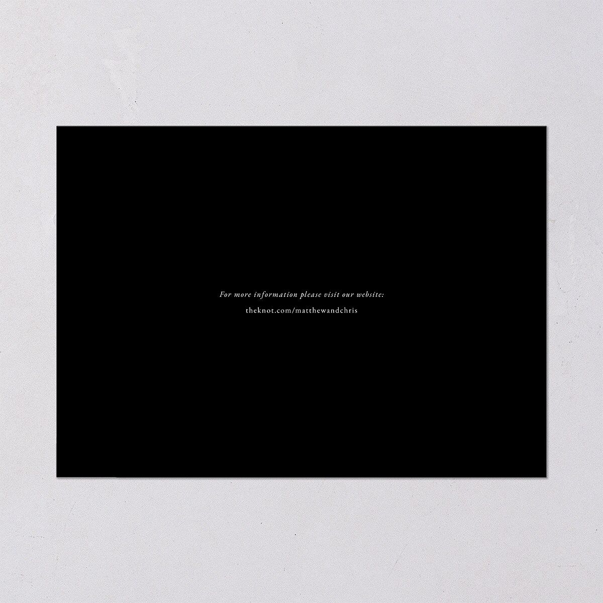 Classically Stated Wedding Invitations Pure White Gold No Signature Blank Standard
