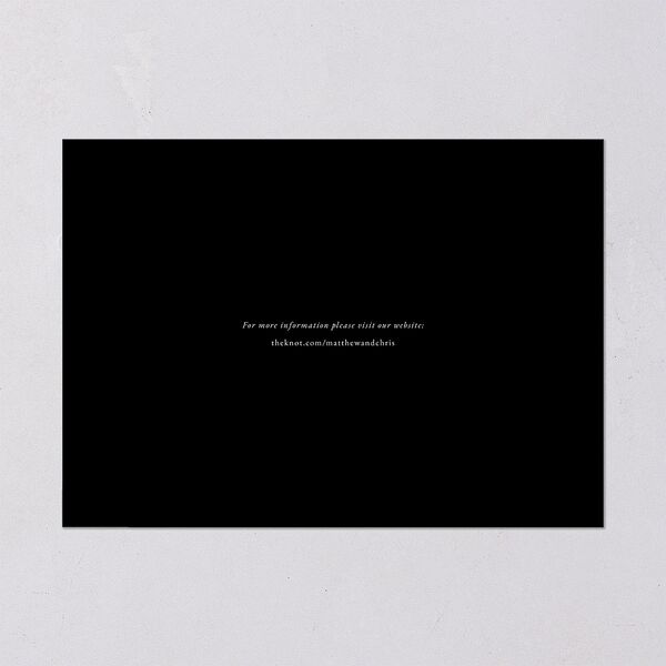 Classically Stated Wedding Invitations Pure White Gold No Signature Blank Standard