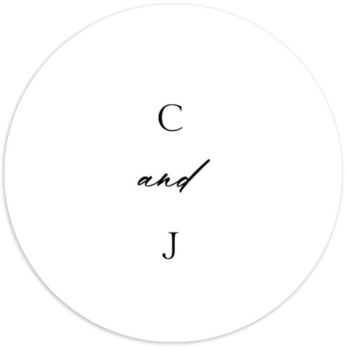 Christmas Poinsettia Wedding Stickers Ruby Circle