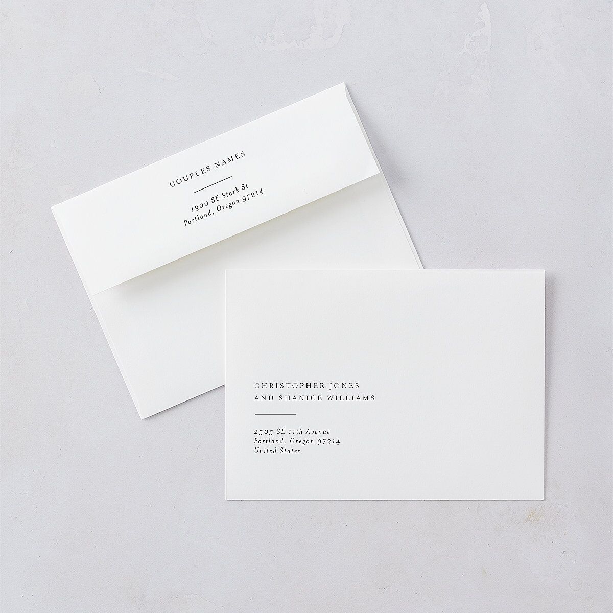 Timeless Elegance Save The Date Cards — view 7