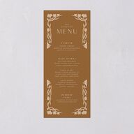 Indian Majestic Legacy Elephants Menus Saddle Signature