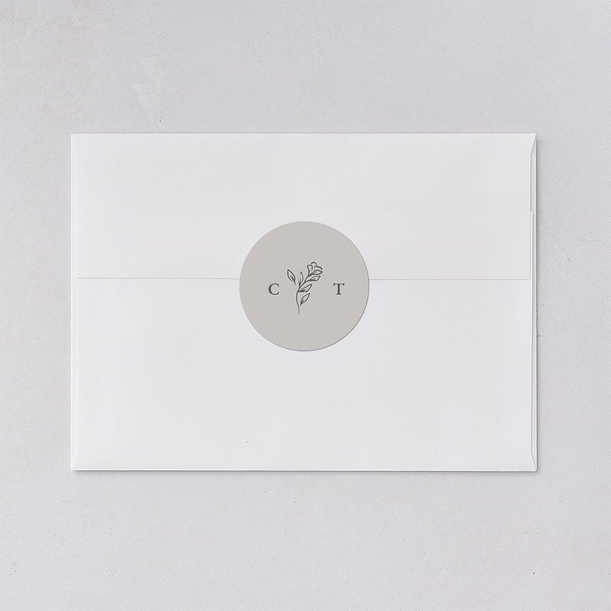 Regal Photo Wedding Stickers Midnight Circle