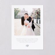 Vintage Hydrangea Garden Crest Wedding Invitations Slate Signature Blank No Standard