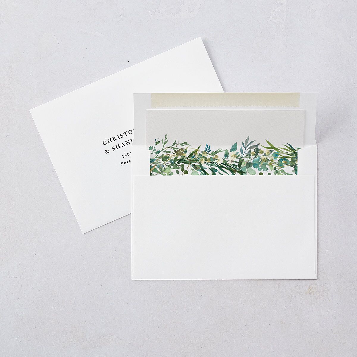Leafy Hoops Standard Envelope Liners — view 1
