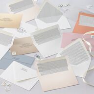 Elegant Polished Minimalist Euro Envelope Liners Pure White Luxe