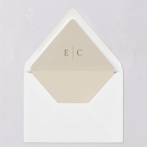 Elegant Images Euro Envelope Liners Pure White Luxe