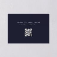 Sword and Roses Fantasy Garden Wedding Response Cards Dark Navy Signature Standard