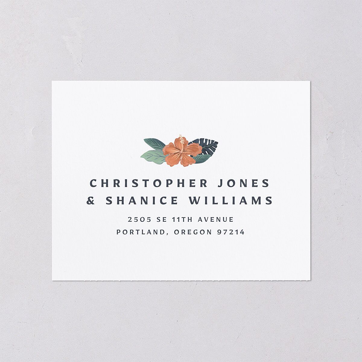 Vintage Island All-in-One Wedding Invitations — view 5