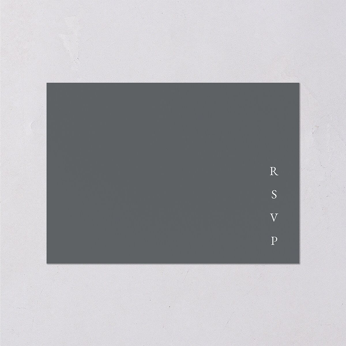Minimal Rings Wedding Response Cards — view 2