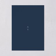Elegant Lights Wedding Invitations Moody Blue Signature Blank No Standard