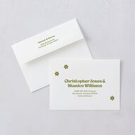 Simple Retro Daisy Wedding Invitations Meadow Signature Blank No Standard