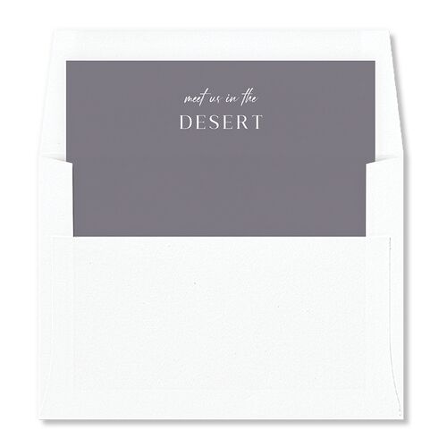 Western Desert Cactus Envelope Liners Dusty Blue Standard