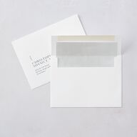 Modern Canvas Save The Date Cards Midnight Signature smooth Blank No