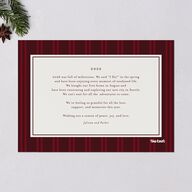 Very Married Christmas Photo Gallery Holiday Cards Burgundy Signature Blank Standard