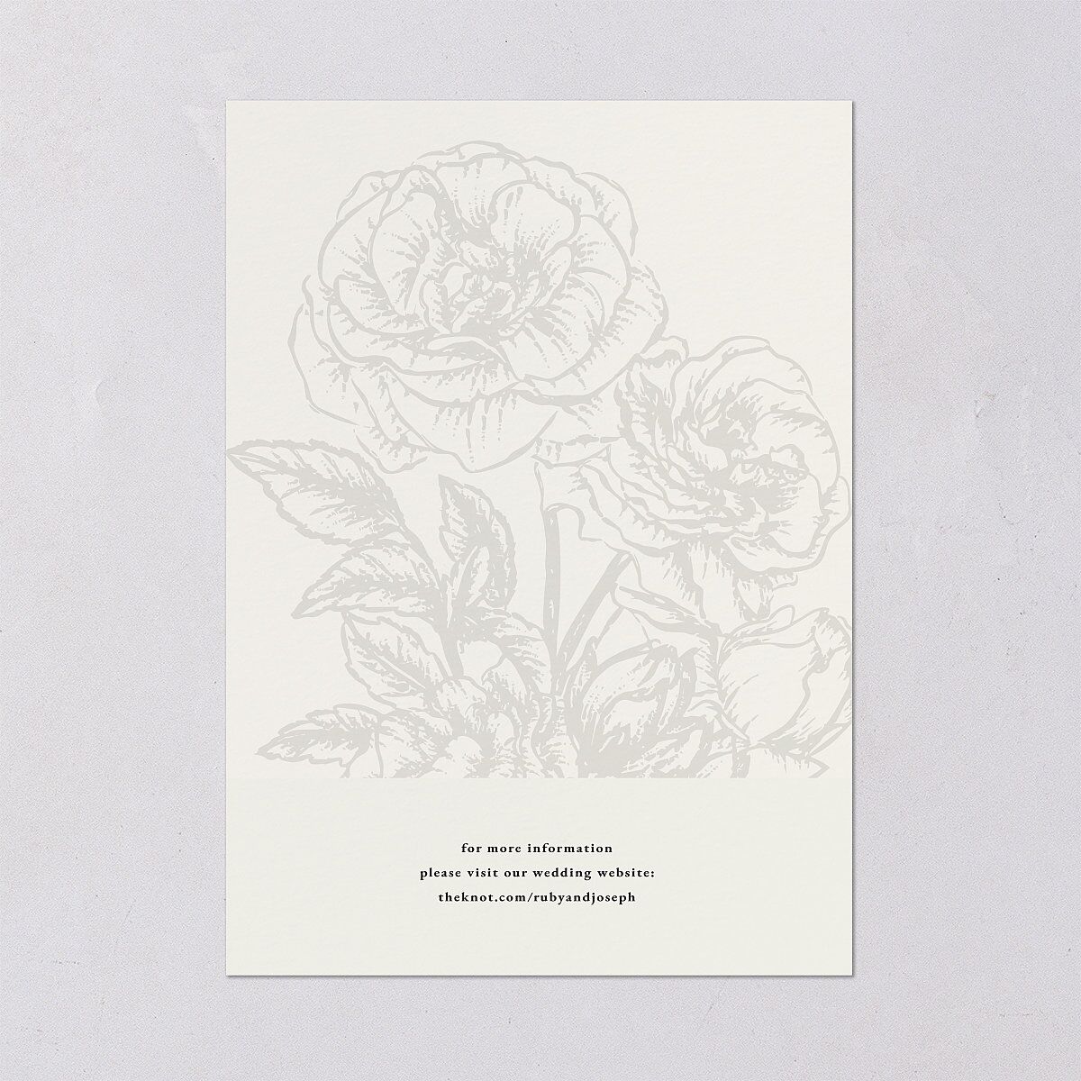 Gothic Fantasy Photo Wedding Invitations Linen Signature Blank No Standard