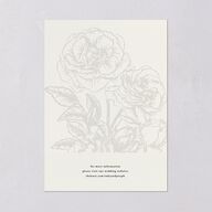 Gothic Fantasy Photo Wedding Invitations Linen Signature Blank No Standard