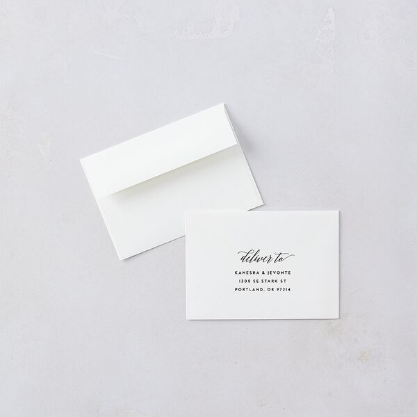 We Do Wedding Response Cards Midnight Signature Standard