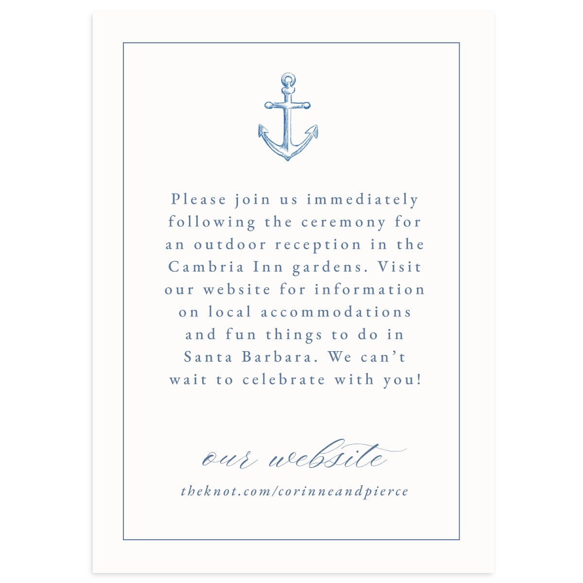 Minimal Icon Wedding Enclosure Cards