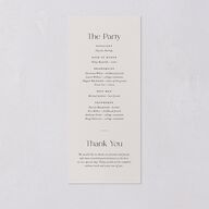 Falling Leaves Wedding Programs Chestnut Signature