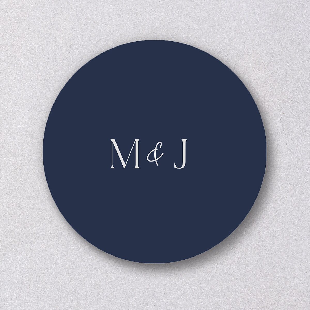 Rustic Pine Wedding Stickers — view 1