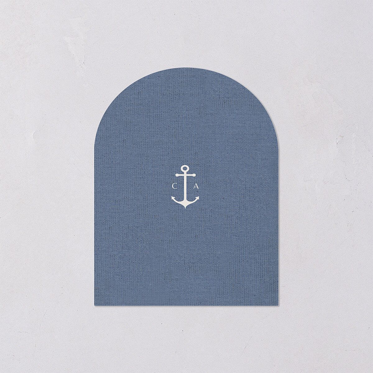 Coastal Love Save the Date Petite Cards Cruise Signature smooth Blank No Arch