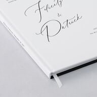 Simply Devoted Guest Books Pure White
